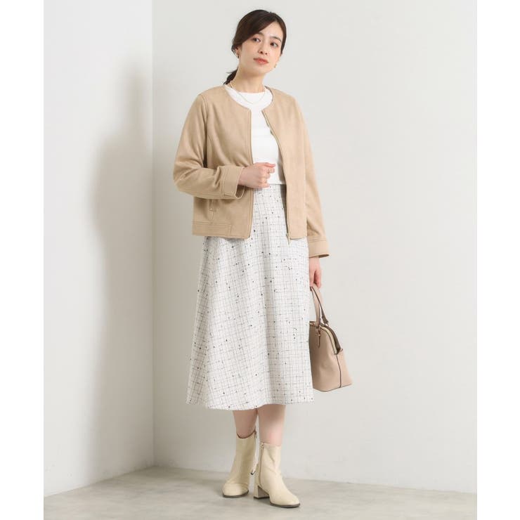 カットフェイクスエードジャケット | ITS'DEMO | 詳細画像10 