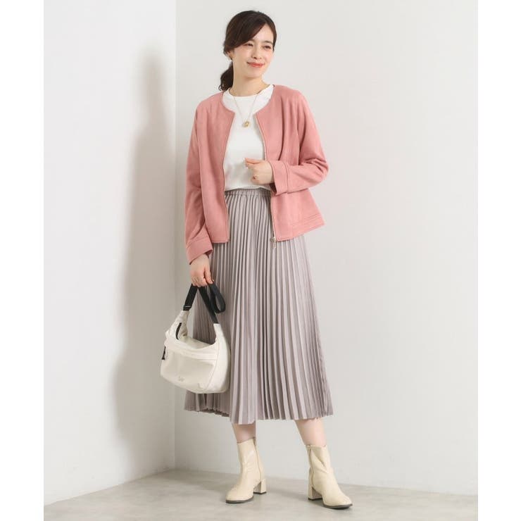 カットフェイクスエードジャケット | ITS'DEMO | 詳細画像15 