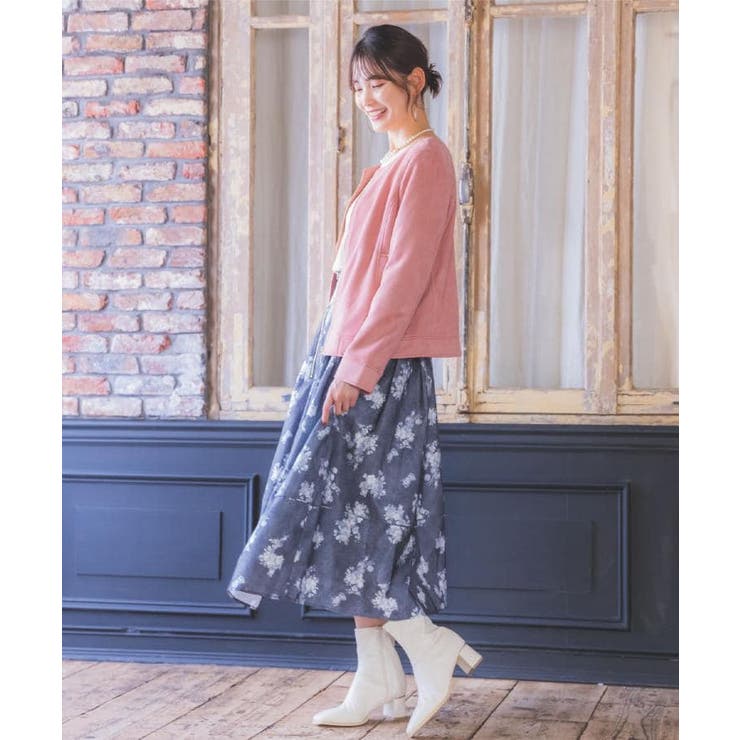 カットフェイクスエードジャケット | ITS'DEMO | 詳細画像3 