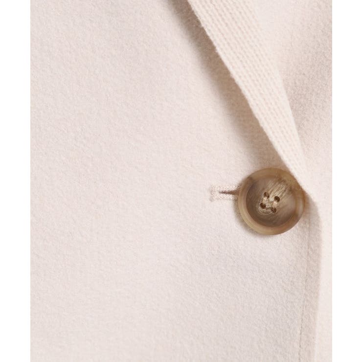 裏リブミディ丈ダブルコート | ITS'DEMO | 詳細画像8 