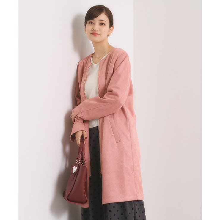 カットスエード調コート | ITS'DEMO | 詳細画像11 