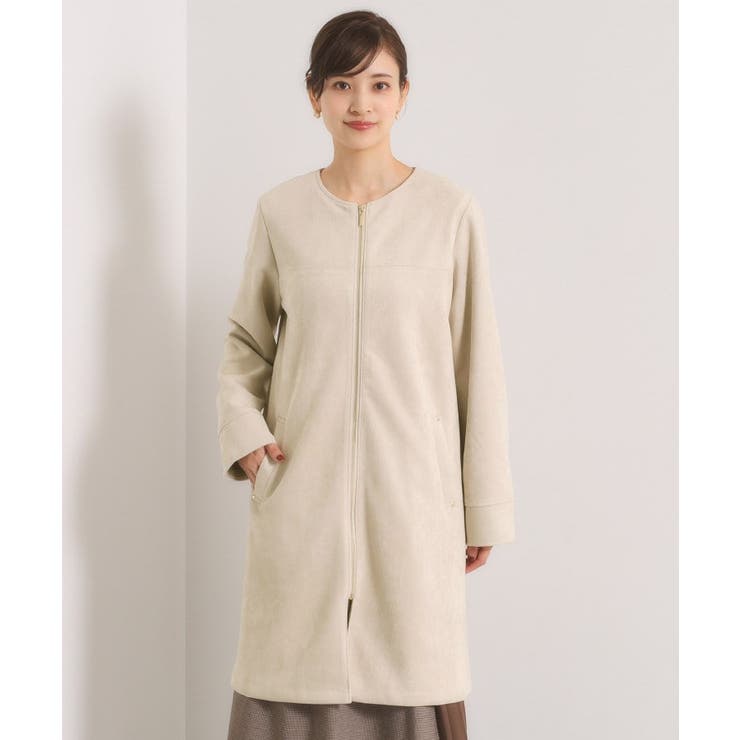 カットスエード調コート | ITS'DEMO | 詳細画像15 