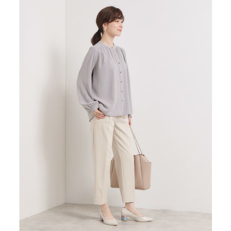 【手洗い可】前開きブラウス | ITS'DEMO | 詳細画像10 