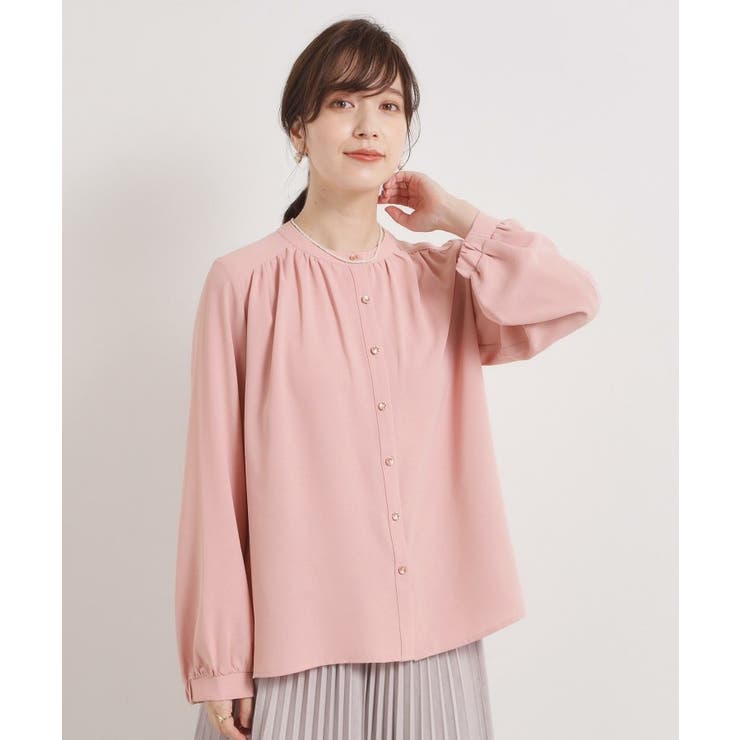 【手洗い可】前開きブラウス | ITS'DEMO | 詳細画像13 