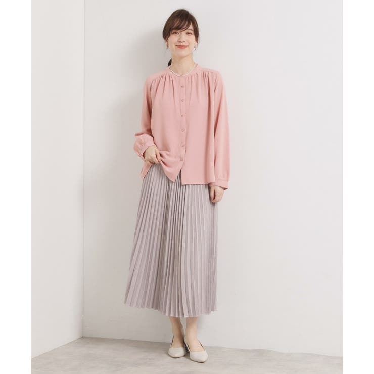 【手洗い可】前開きブラウス | ITS'DEMO | 詳細画像14 