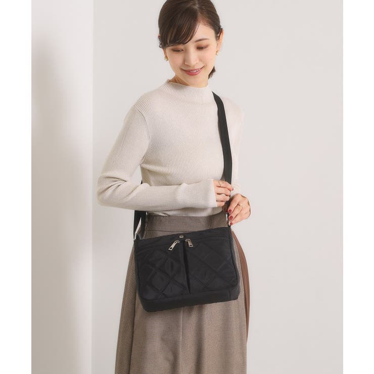 【10ポケット】収納アドバイザーキルトミニショルダー | ITS'DEMO | 詳細画像1 