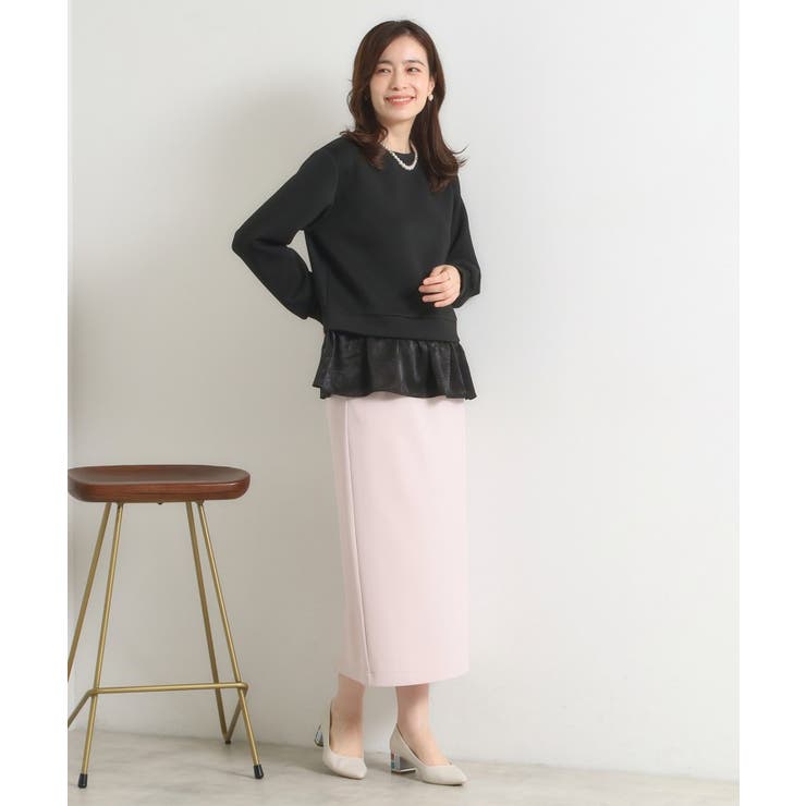 【洗濯機OK】異素材コンビプルオーバー | ITS'DEMO | 詳細画像3 