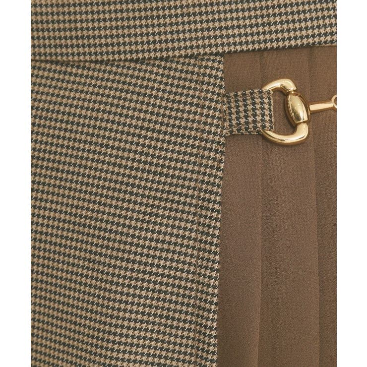 【手洗い可】チェック切替ガウチョパンツ | ITS'DEMO | 詳細画像12 