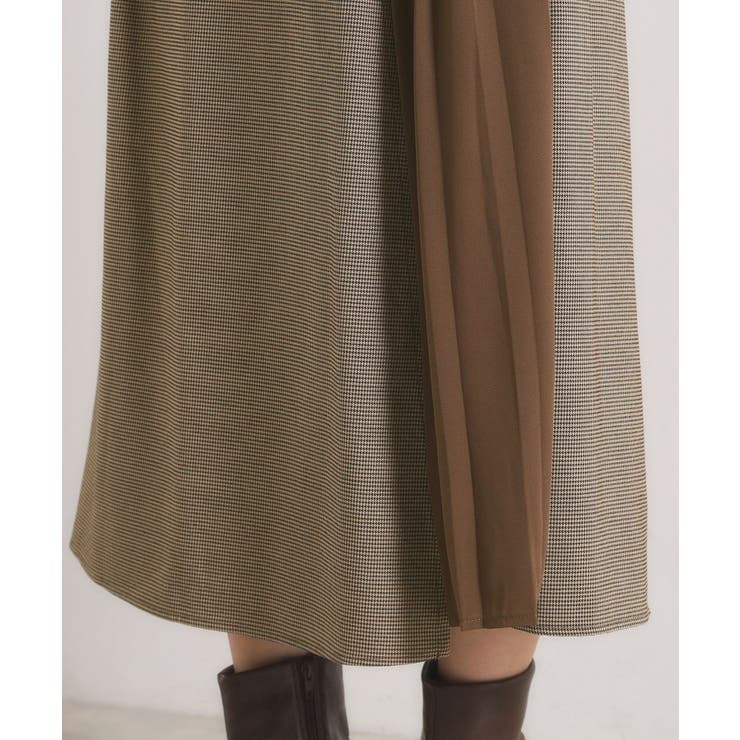 【手洗い可】チェック切替ガウチョパンツ | ITS'DEMO | 詳細画像18 