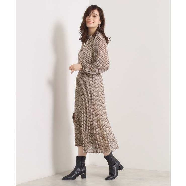 【手洗い可／セットアップ可】チェックプリーツスカート | ITS'DEMO | 詳細画像13 