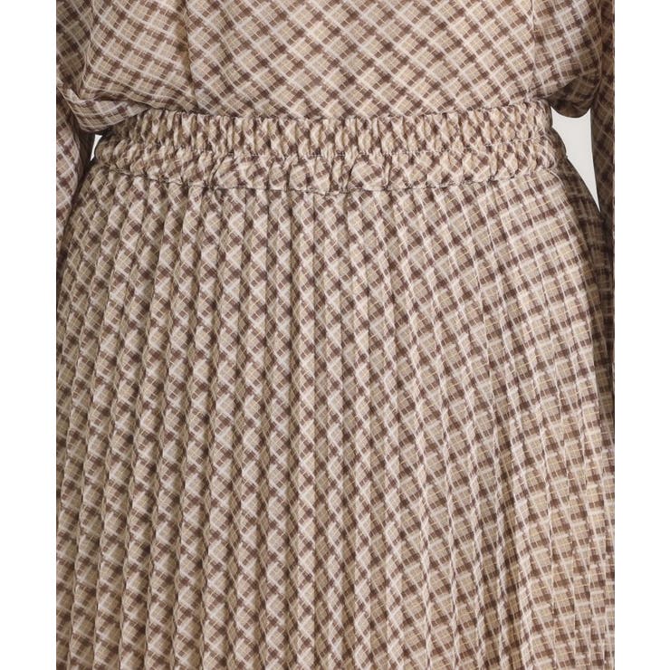 【手洗い可／セットアップ可】チェックプリーツスカート | ITS'DEMO | 詳細画像18 