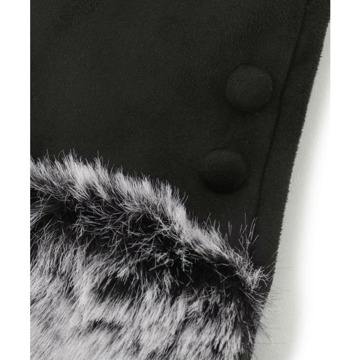 【手洗い可】ツートンファースエードグローブ | ITS'DEMO | 詳細画像7 