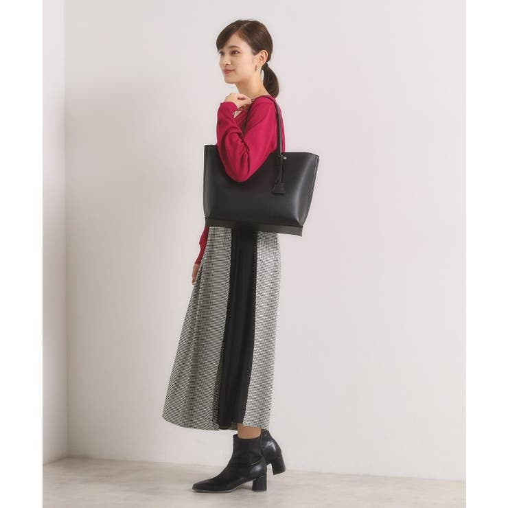 【通勤】軽量合皮A4トート | ITS'DEMO | 詳細画像4 