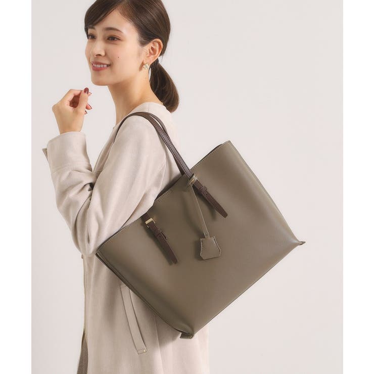 【通勤】軽量合皮A4トート | ITS'DEMO | 詳細画像5 