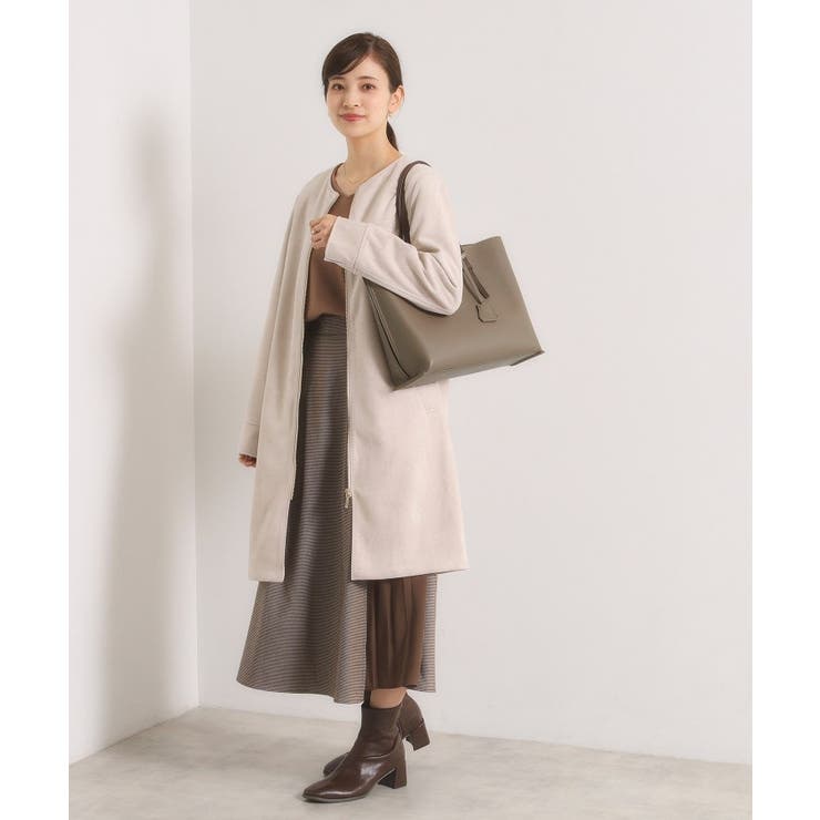 【通勤】軽量合皮A4トート | ITS'DEMO | 詳細画像6 