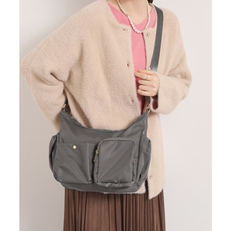 チャコールグレー(013) | ツイル8ポケットショルダー | ITS'DEMO