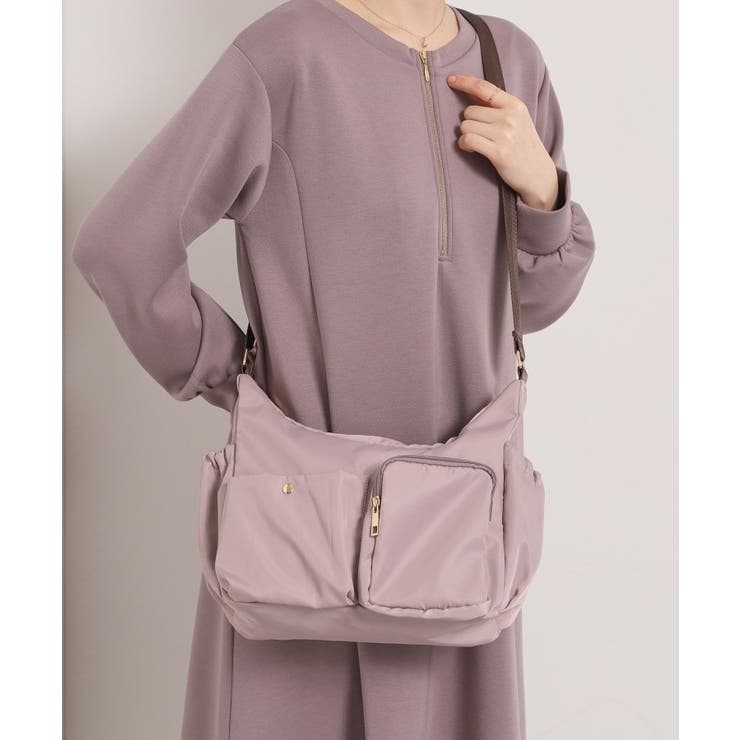 ピンク(071) | ツイル8ポケットショルダー | ITS'DEMO