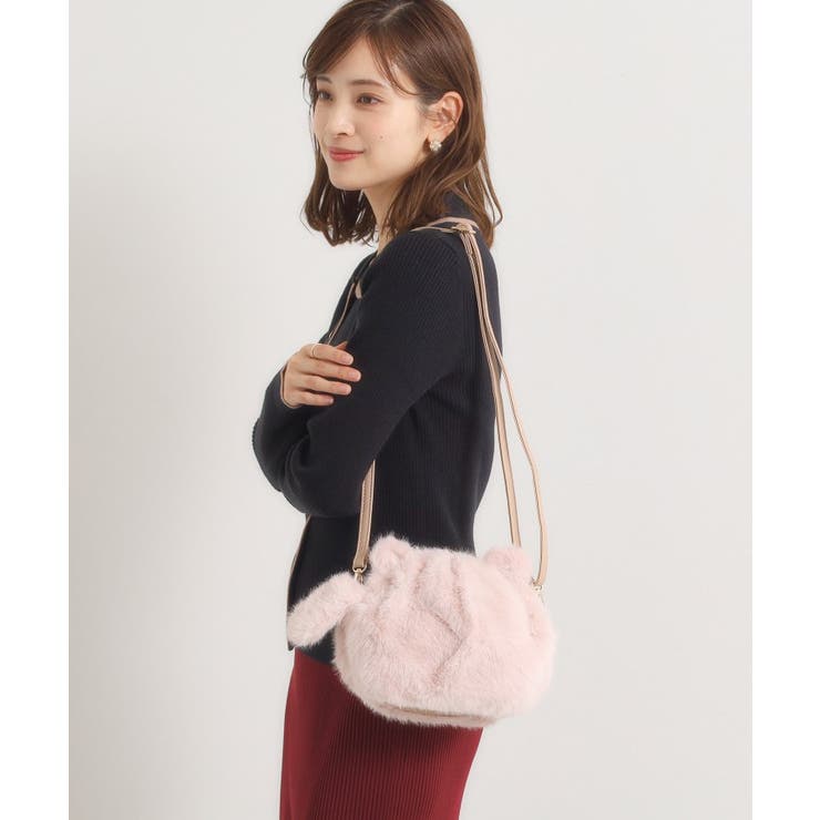 猫フェイクファーミニショルダー | ITS'DEMO | 詳細画像3