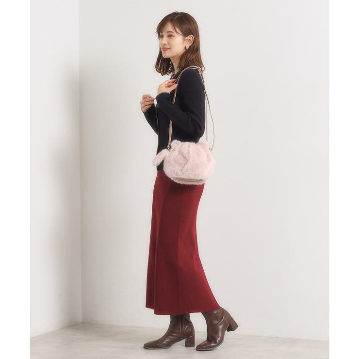 猫フェイクファーミニショルダー | ITS'DEMO | 詳細画像4