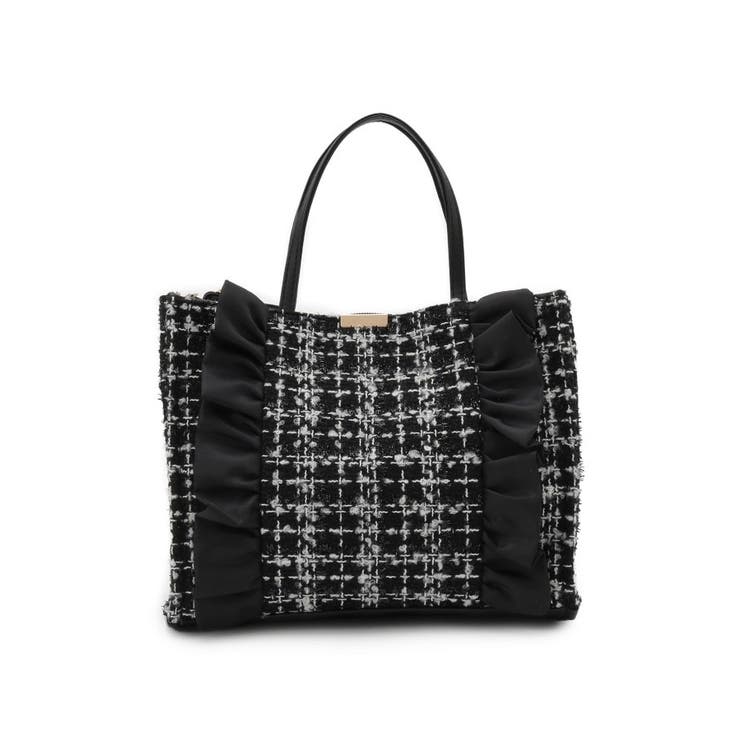 フリルツイードミニトート | ITS'DEMO | 詳細画像9 