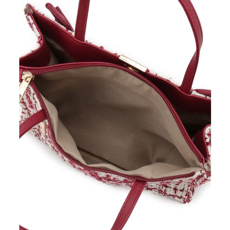 フリルツイードミニトート | ITS'DEMO | 詳細画像19 