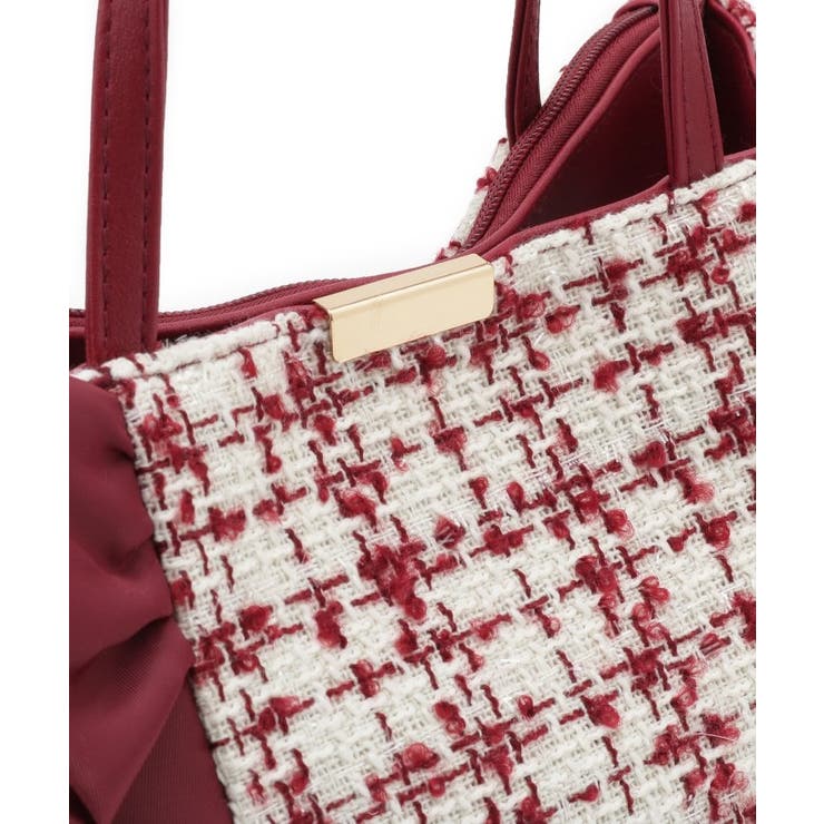 フリルツイードミニトート | ITS'DEMO | 詳細画像21 