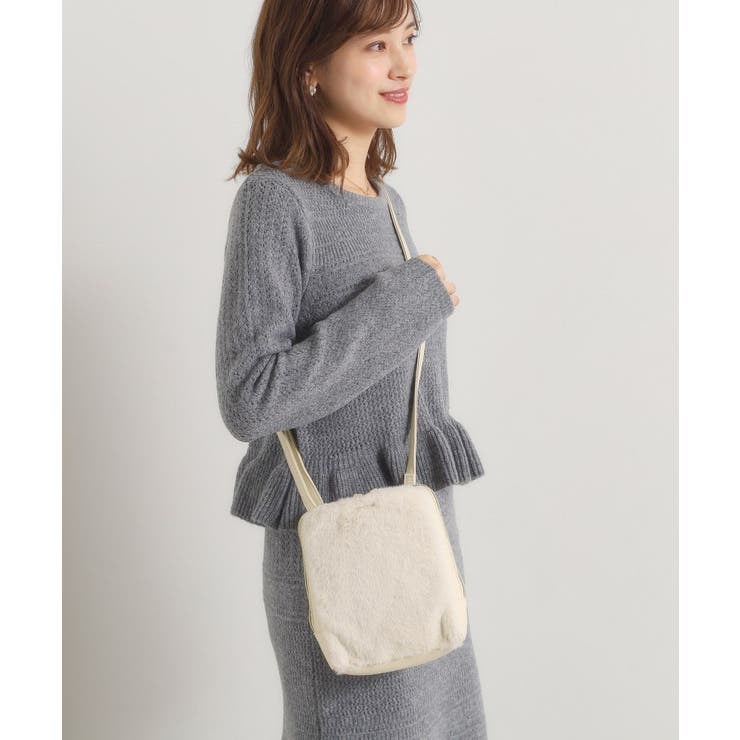 三層フェイクファーミニショルダー | ITS'DEMO | 詳細画像4 