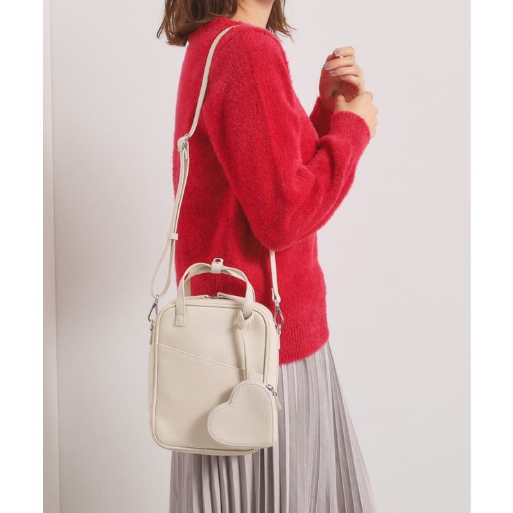 アイボリー(004) | ポーチ付きミニショルダー | ITS'DEMO