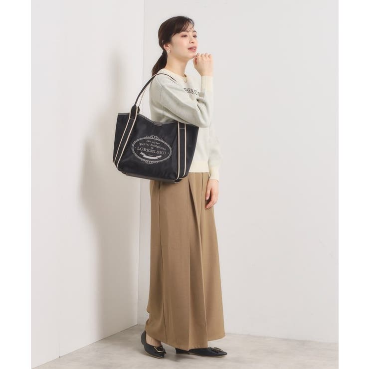 【A4対応】刺繍ロゴトート | ITS'DEMO | 詳細画像2 