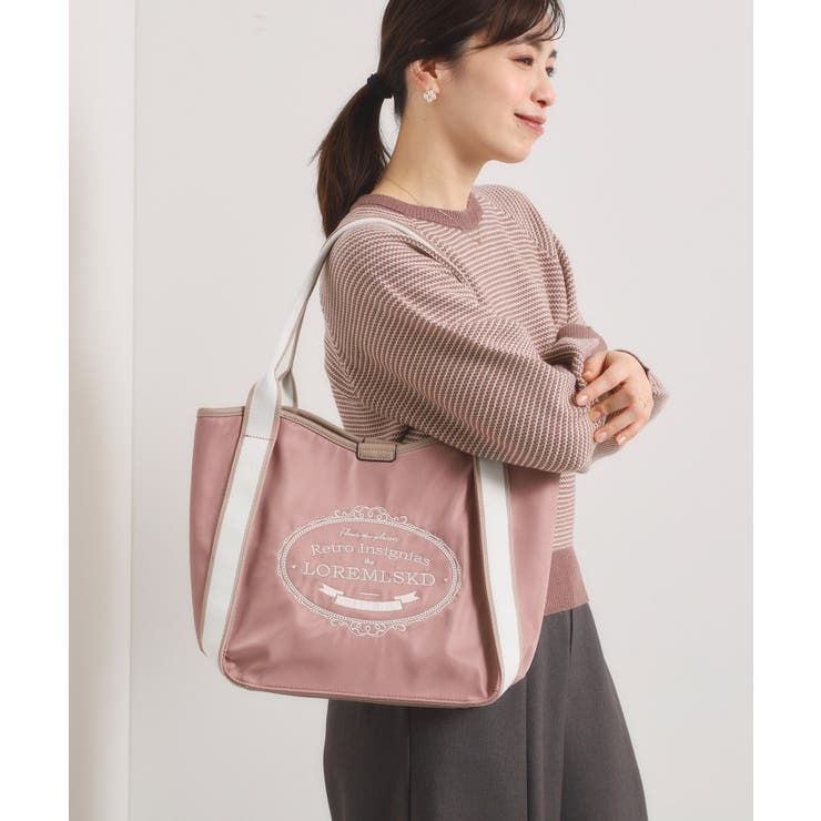 【A4対応】刺繍ロゴトート | ITS'DEMO | 詳細画像5 