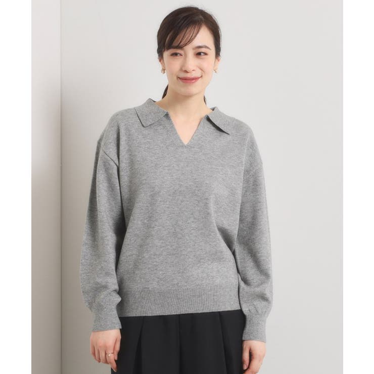 【手洗い可】襟付きニット | ITS'DEMO | 詳細画像13 