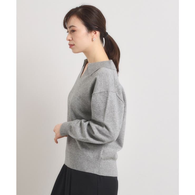 【手洗い可】襟付きニット | ITS'DEMO | 詳細画像14 