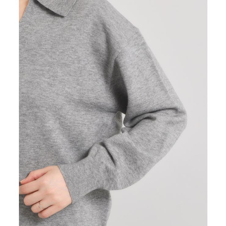 【手洗い可】襟付きニット | ITS'DEMO | 詳細画像17 