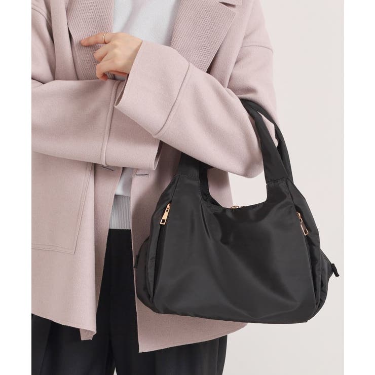 ブラック(019) | 【7ポケット】口金2WAYトート | ITS'DEMO