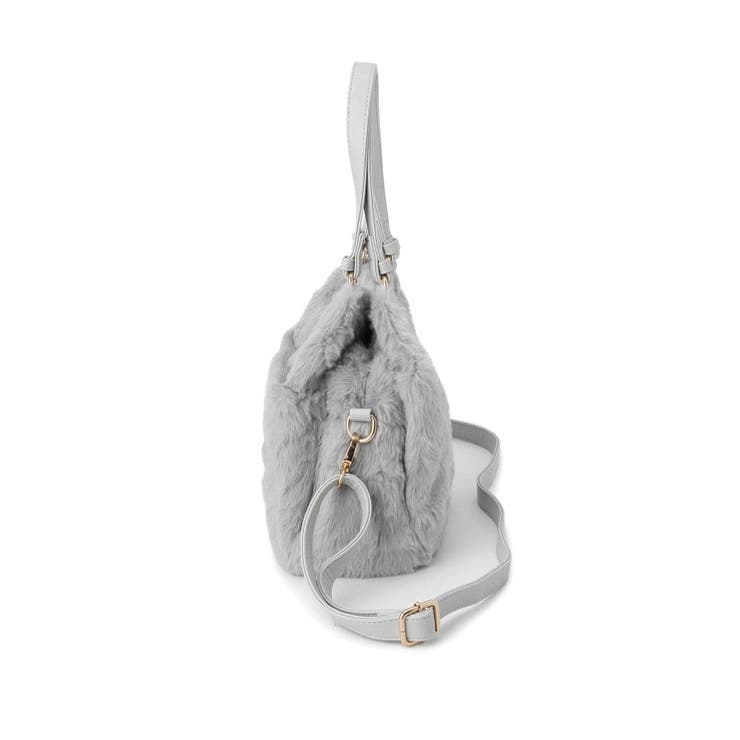 【2WAY】両あおりフェイクファートート | ITS'DEMO | 詳細画像14 