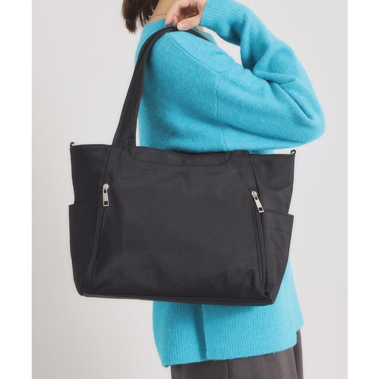 ブラック(019) | ＜人間工学＞撥水A4トート | ITS'DEMO