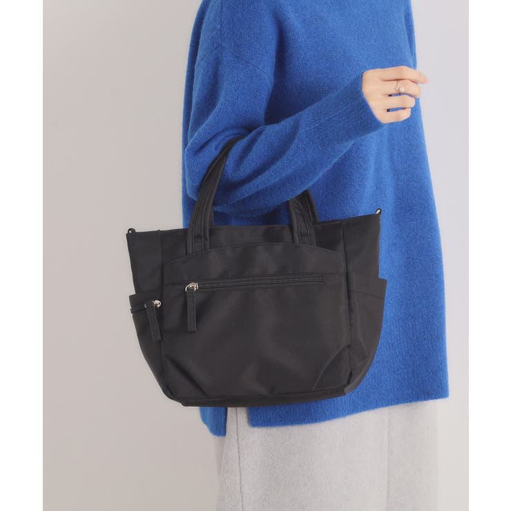 ブラック(019) | ＜人間工学＞撥水2WAYトート | ITS'DEMO