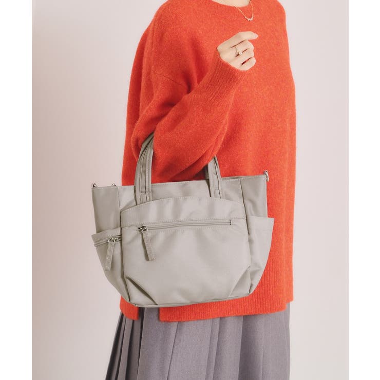 グレージュ(050) | ＜人間工学＞撥水2WAYトート | ITS'DEMO