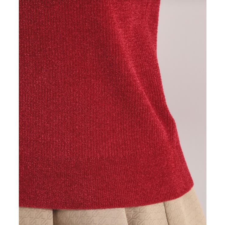 【毛玉防止／洗濯機OK】ボートネックモールニット | ITS'DEMO | 詳細画像33 