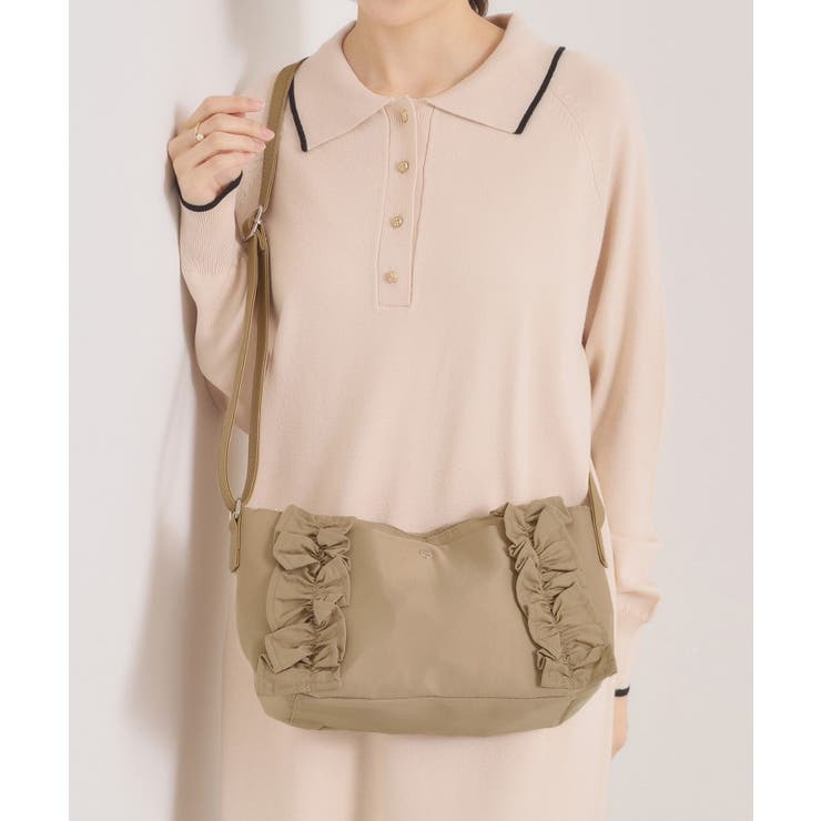 グレージュ(050) | フリルミニショルダー | ITS'DEMO