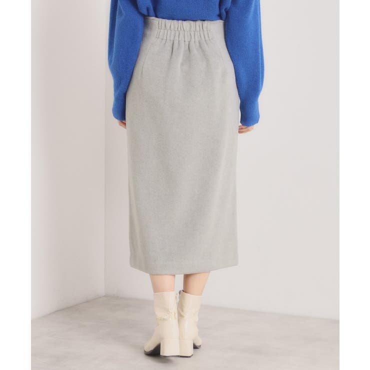 【ウエストゴム】シャギーモッサタイトスカート | ITS'DEMO | 詳細画像15 