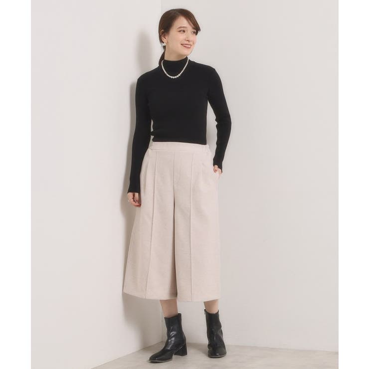 【洗濯機OK】カットメルトンキュロット | ITS'DEMO | 詳細画像6 