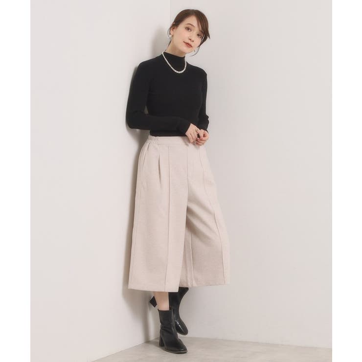 【洗濯機OK】カットメルトンキュロット | ITS'DEMO | 詳細画像7 