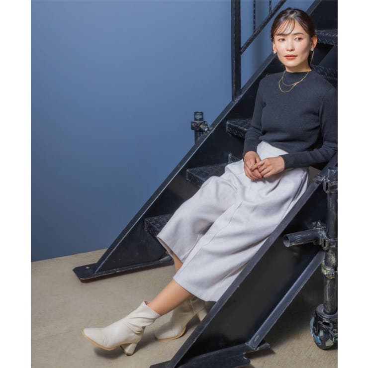 【洗濯機OK】カットメルトンキュロット | ITS'DEMO | 詳細画像20 