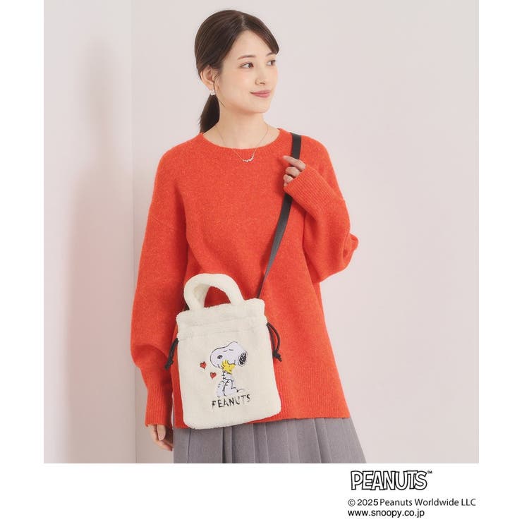 ＜PEANUTS＞ボア刺繍ショルダー | ITS'DEMO | 詳細画像3 