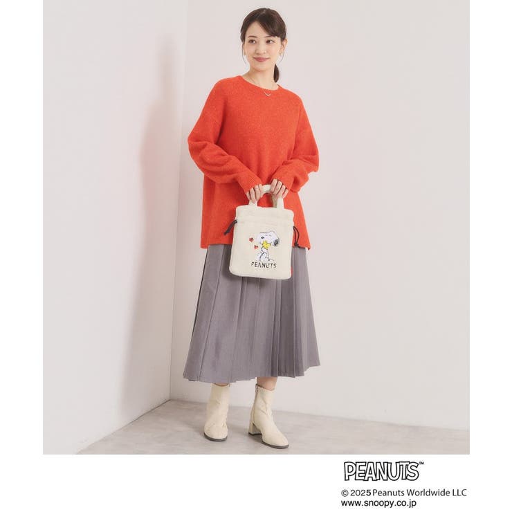 ＜PEANUTS＞ボア刺繍ショルダー | ITS'DEMO | 詳細画像4 