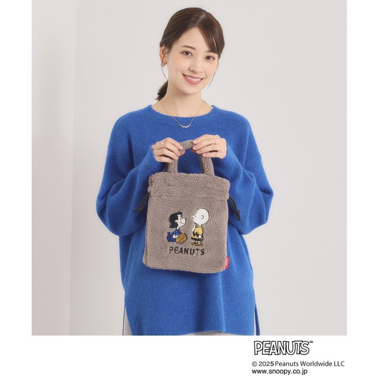 ＜PEANUTS＞ボア刺繍ショルダー | ITS'DEMO | 詳細画像5 