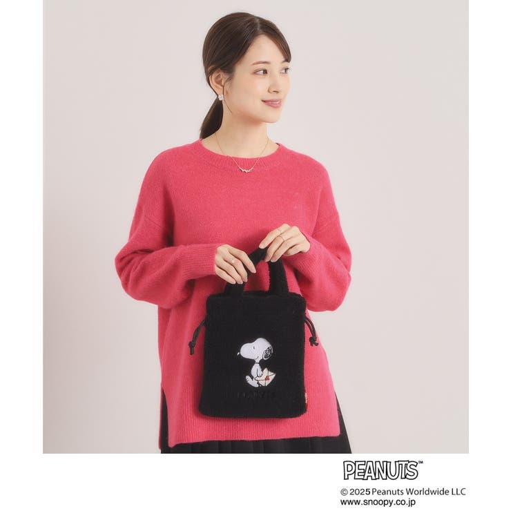＜PEANUTS＞ボア刺繍ショルダー | ITS'DEMO | 詳細画像7 