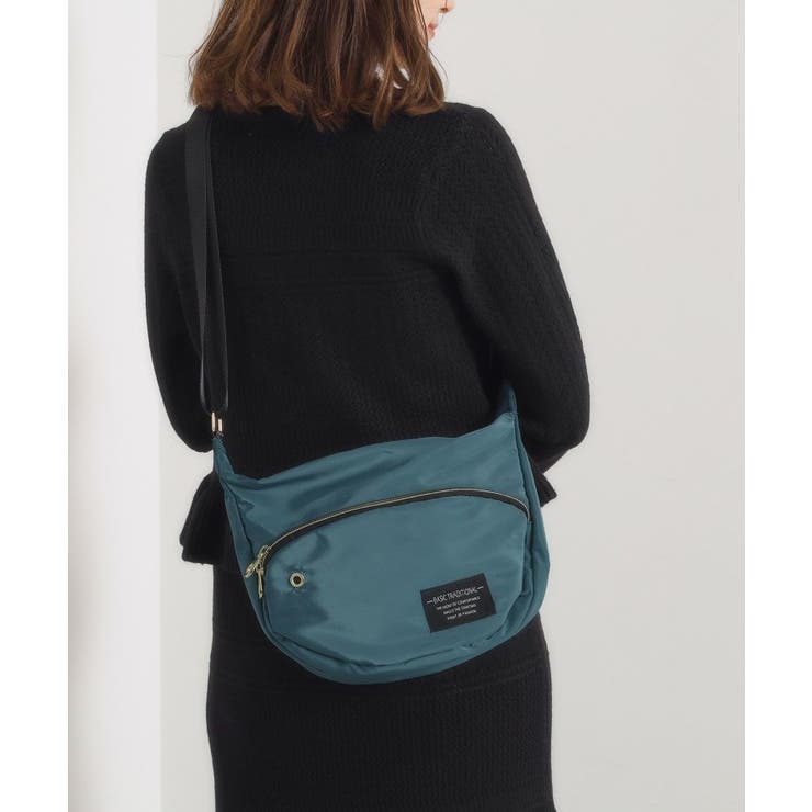 ブルーグリーン(097) | 【防花粉】高密度ポリ半月ミニショルダー | ITS'DEMO