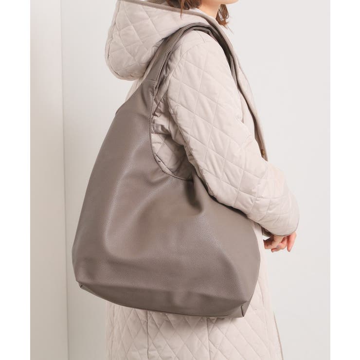 モカブラウン(042) | 【A4対応】ソフトラウンド肩かるトート | ITS'DEMO